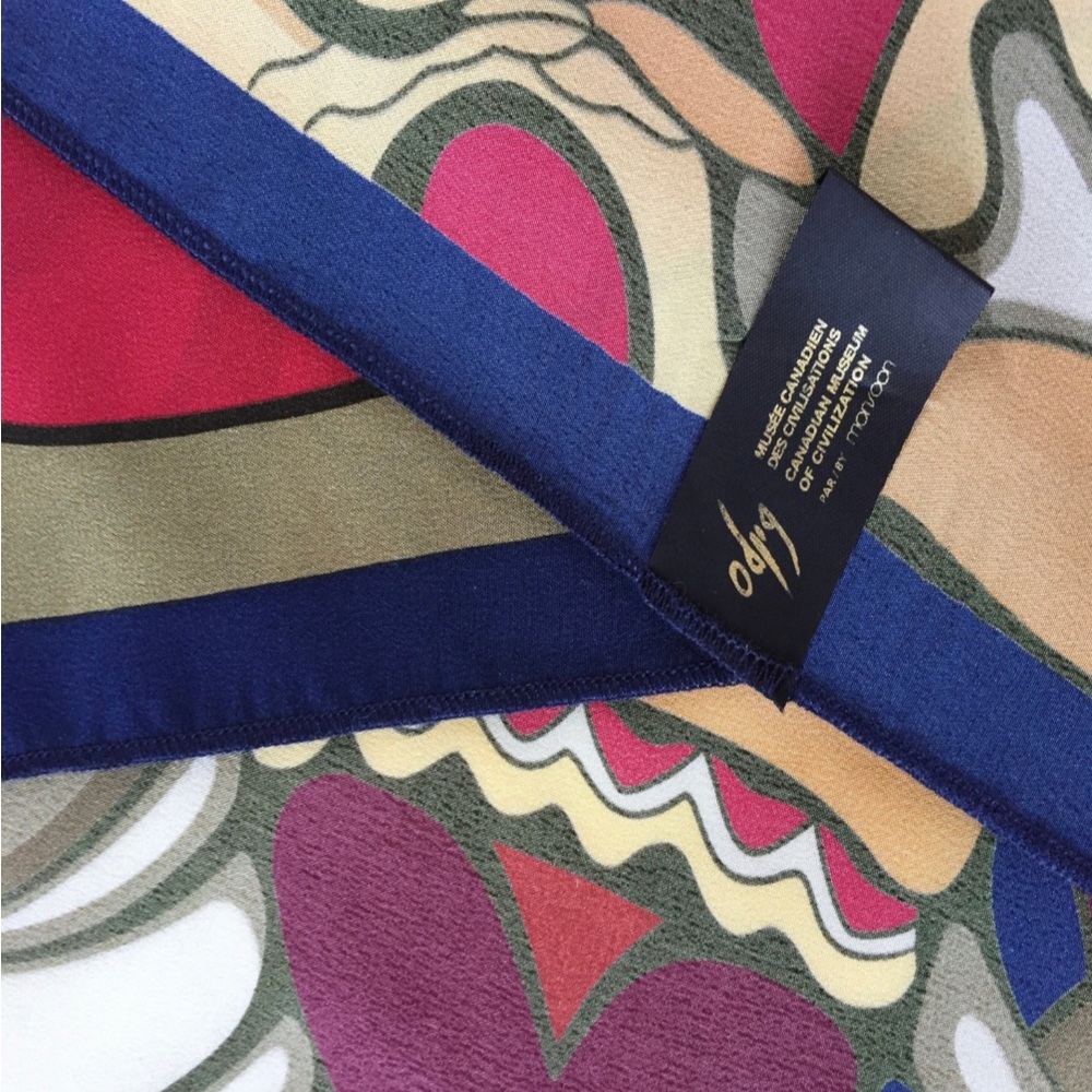 Daphne Odjig Oblong Silk Scarf - Picture 5 of 5
